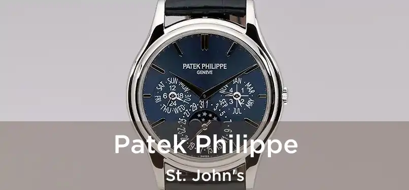  Patek Philippe St. John's