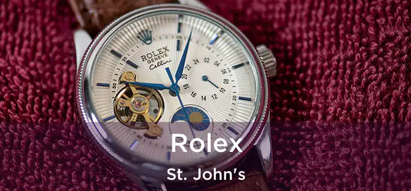  Rolex St. John's